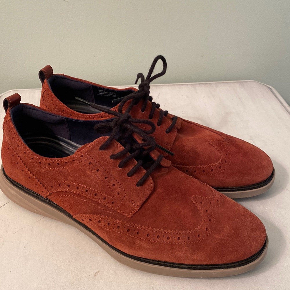 Cole Haan  Grandevolution  brown- reddish leather shoes